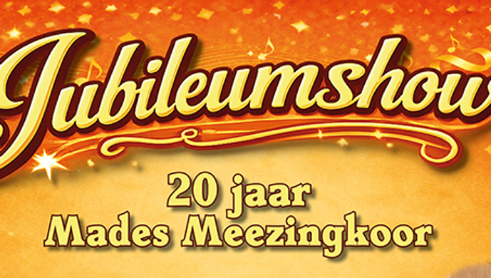 Jubileumshow 20 jaar Mades Meezingkoor | Mades Meezingkoor en diverse gastmuzikanten | 22 november 2026 | Theater de Bussel