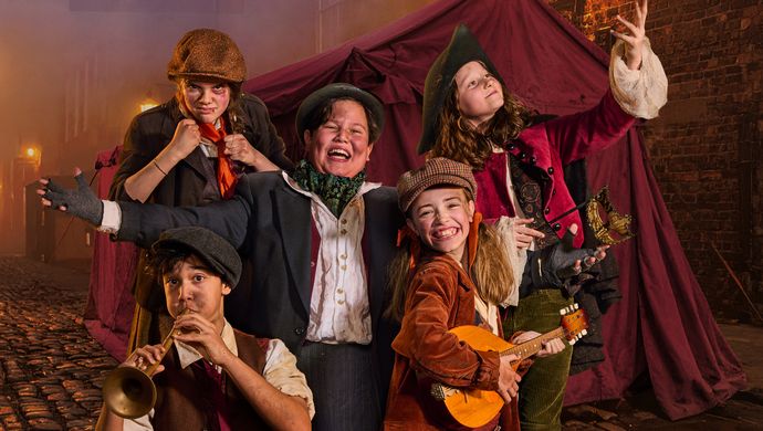 Oliver en het avontuur van de straatkinderen (8+) | Nationaal Jeugd Musical Theater | 25 april 2027 | Theater de Bussel