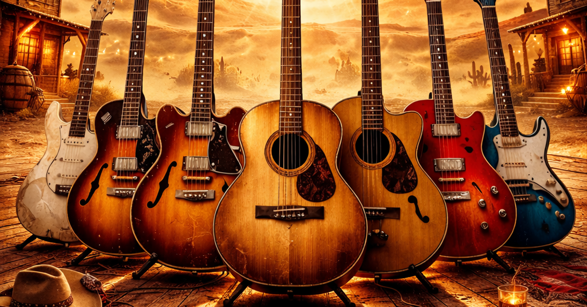 Five Great Guitars — THE MAGNIFICENT SEVEN